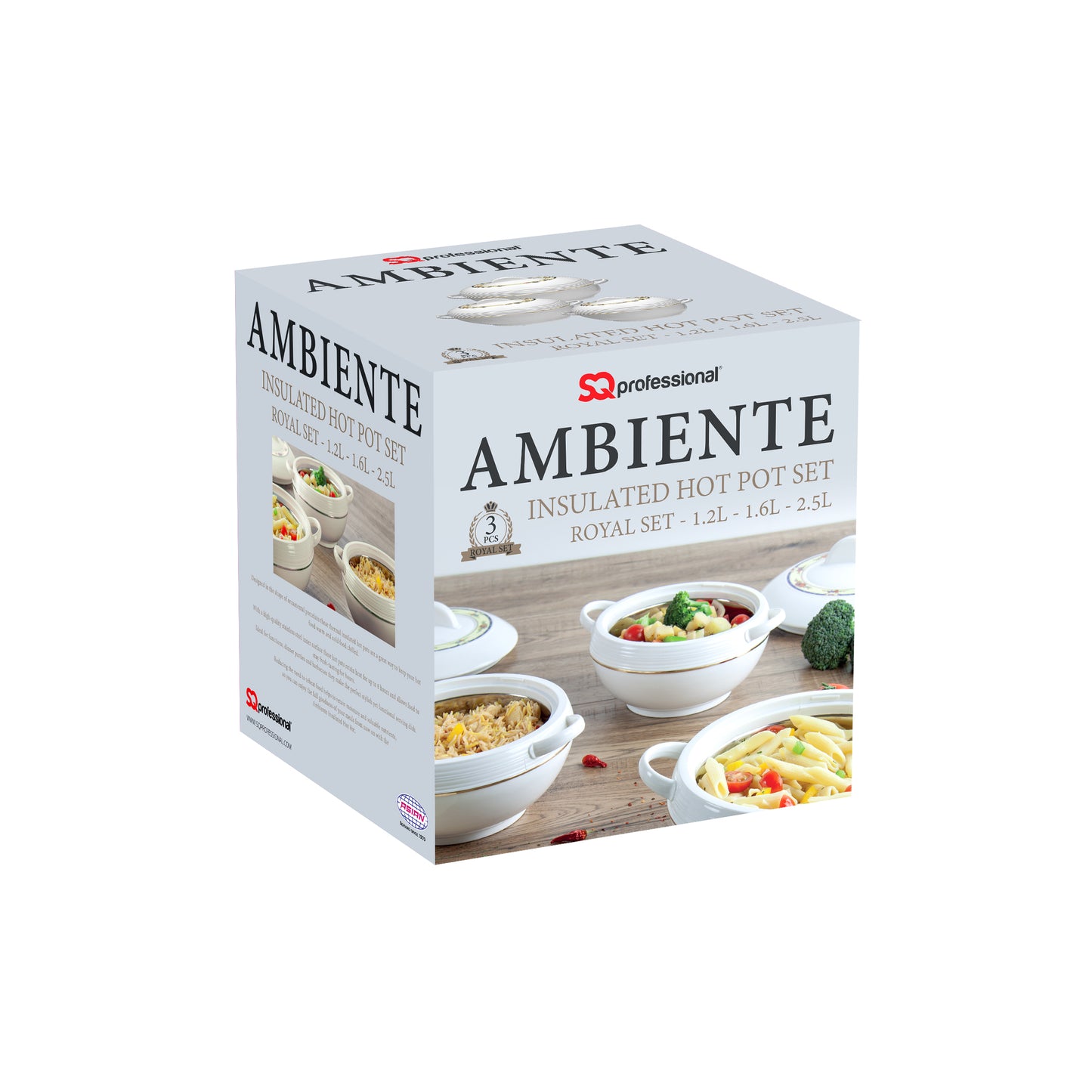 Ambiente Hotpot Set Royal Cream