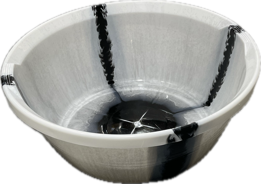 DC Plastic Washing Bowl Basin 20” (Black)