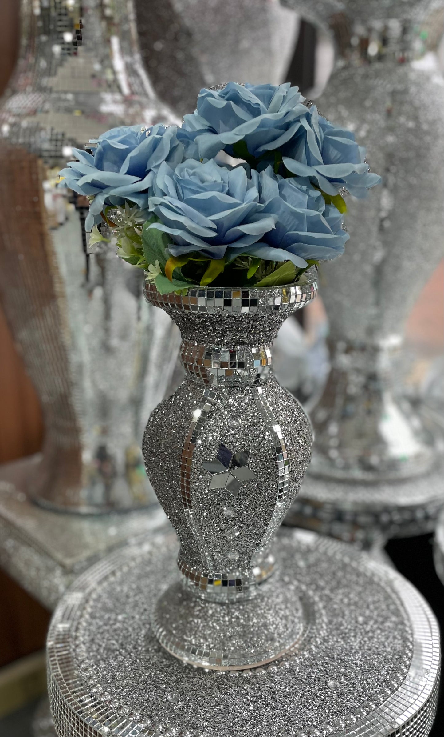 30cm Sparkle Flower Vase #2