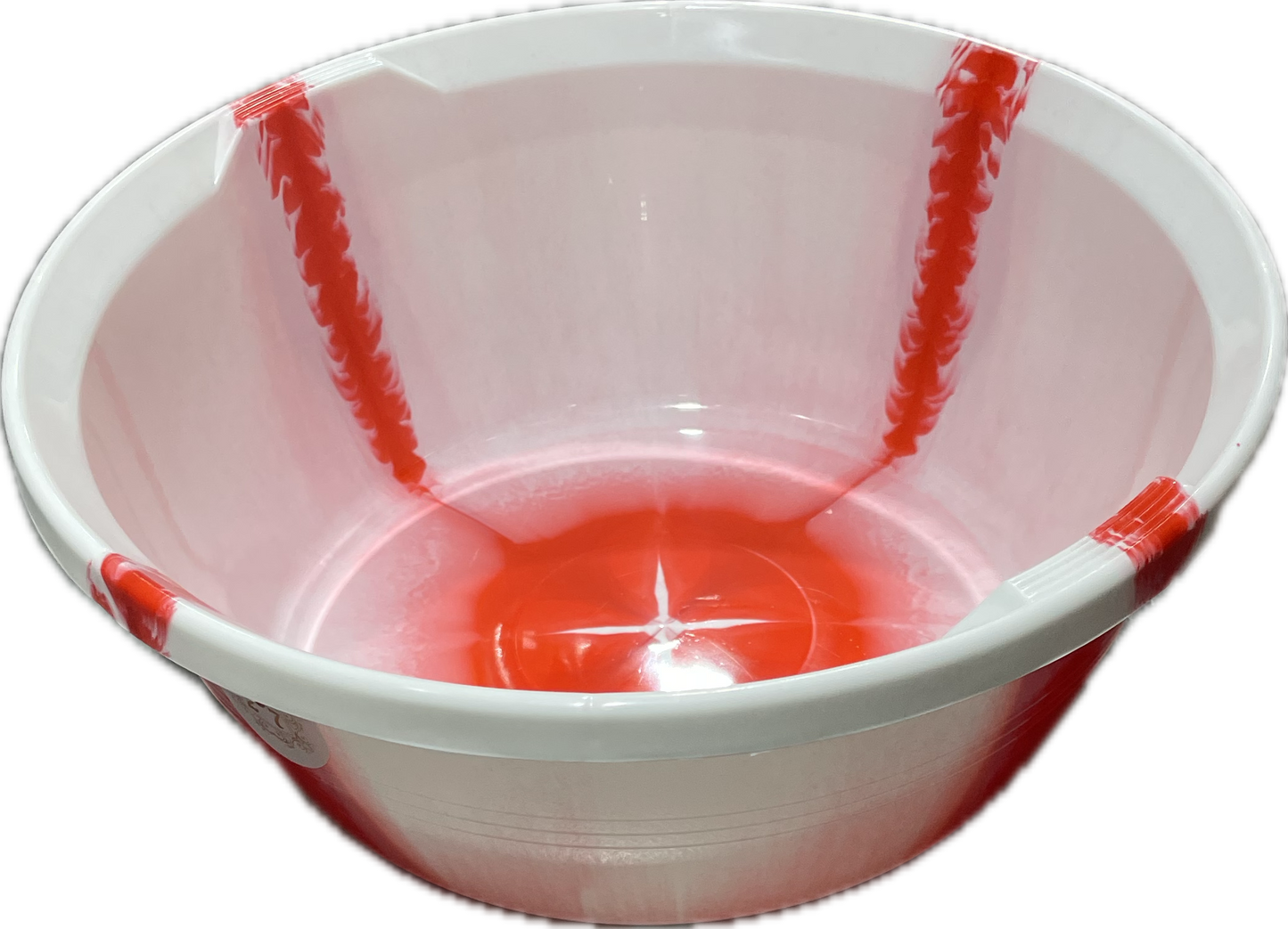 DC Plastic Washing Bowl Basin 14” (Red)