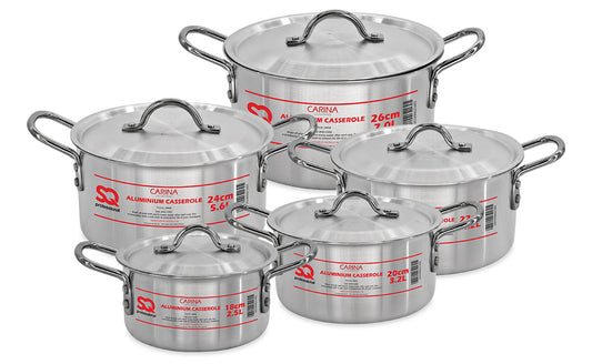 Aluminium Carina Casserole Set