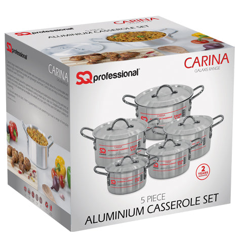 Aluminium Carina Casserole Set