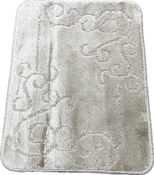 Set Of 4 Washable mats, Non Slip, Ideal For Mobile Homes (Beige)