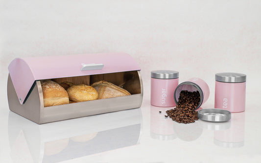 Dainty Range-Bread Bin & Canisters Set