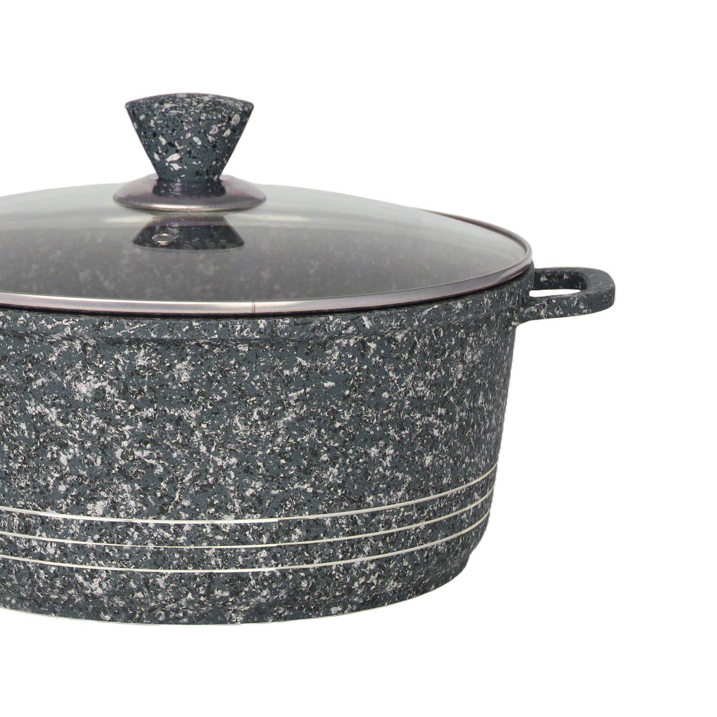 Laria Granite Die-Cast Stockpot Set 4pc