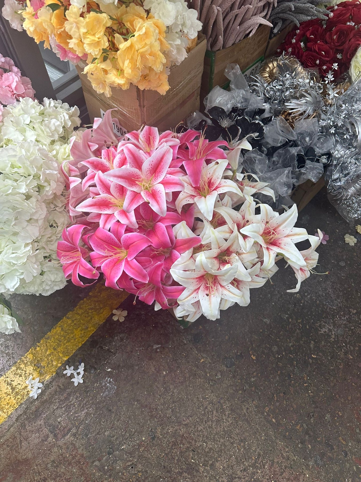 Light pink Lily Bunch